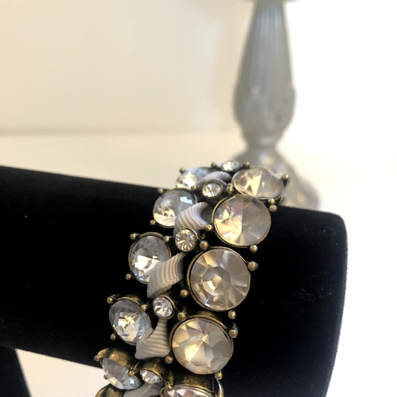 Abercrombie & Fitch Jewelry Abercrombie Fitch Crystal Row Ribbon Bracelet Poshmark